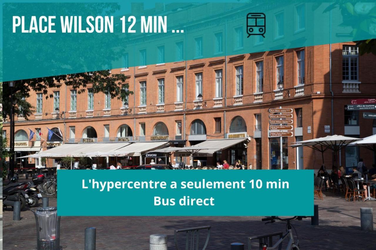 Appartement Le Rosier - 7 Deniers - Proche Airbus - Bus Direct Centre
