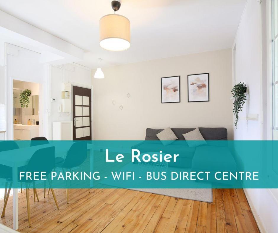 Le Rosier - 7 Deniers - Proche Airbus - Bus Direct Centre Appartement Toulouse